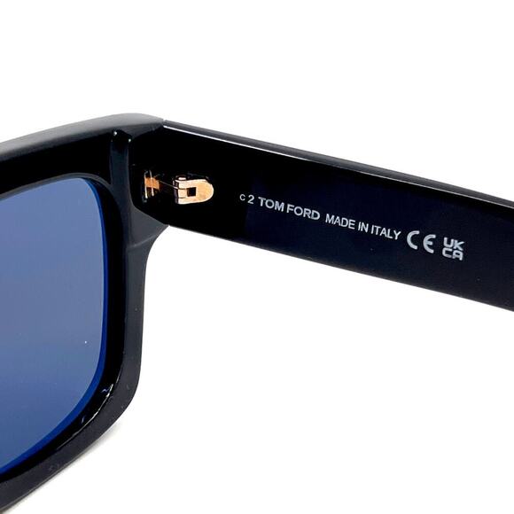NEW!!! TOM FORD Fausto Sunglasses TF711 01A Authentic main image 8